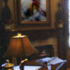 The Earth Below The Clouds painting on canvas by artist Michael John Valentine