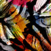 Abstract Mother Earth Painting on canvas by artist Michael John Valentine