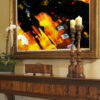 Emotional and Powerful Beethoven Abstract Painting by artist Michael John Valentine