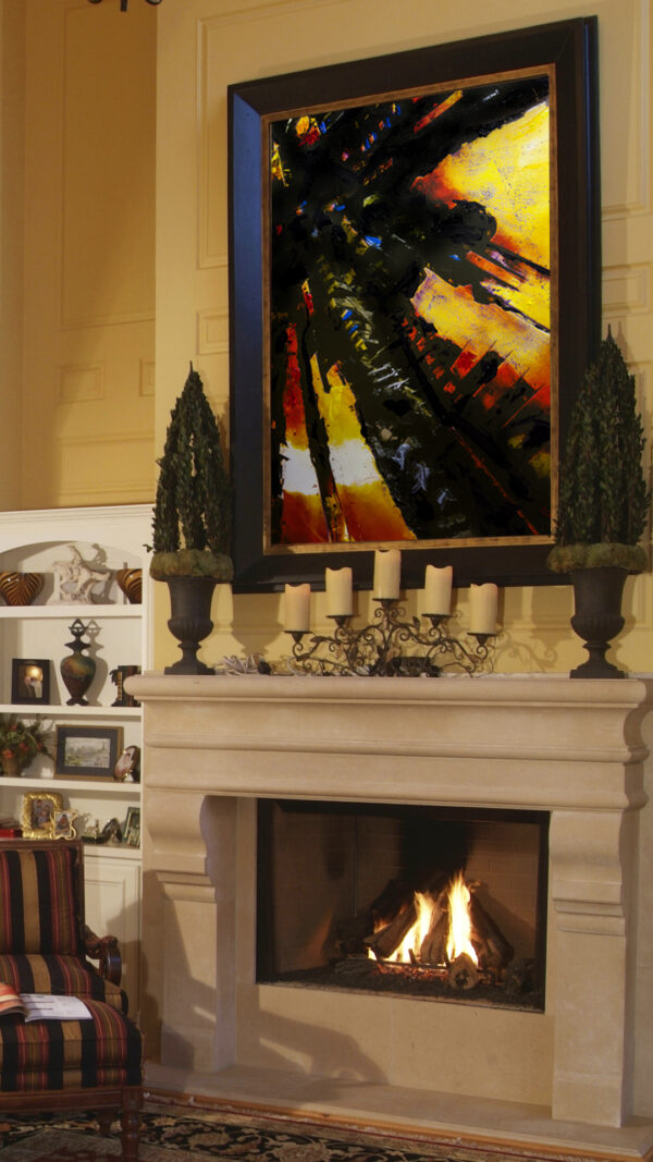 Radical Beethoven Abstract Painting by artist Michael John Valentine