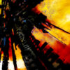 Radical Beethoven Symphony Abstract Series on Canvas by artist Michael John Valentine
