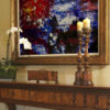 The American Flag Abstract Painting by Artist Michael John Valentine