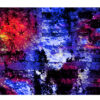 American Flag Abstract Modern Wall Art Painting by Artist Michael John Valentine