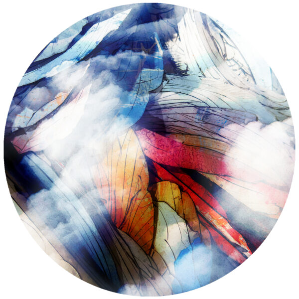 Clouds Below The Earth Abstract Art